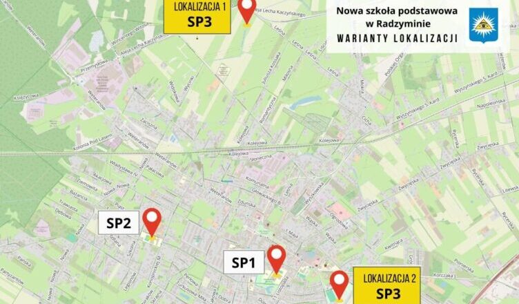 Radzymin - Gdzie powstanie nowa szkoła podstawowa?