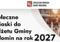 Wołomin - Wyniki oceny merytorycznej Społecznych Wniosków 2027