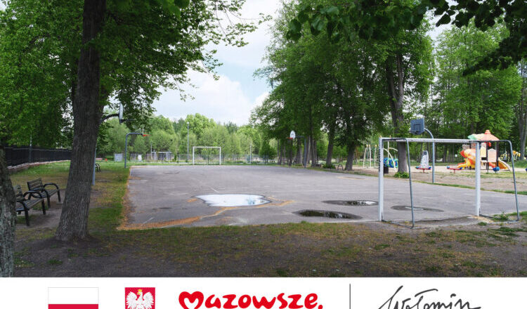 Budowa boiska w Szkole podstawowej w Czarnej
