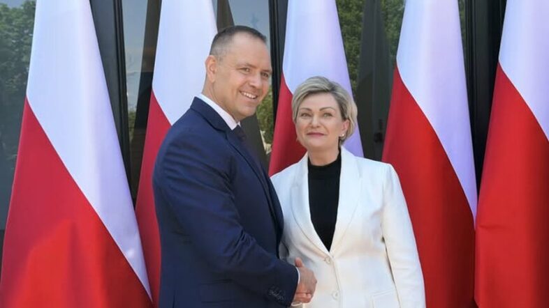 Burmistrz Tłuszcza Beata Skulimowska uczestniczyła w obchodach Dnia Samorządu Terytorialnego