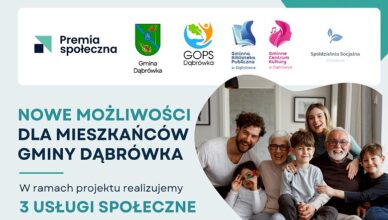 Dąbrówka - 500 tys. zł dofinansowania na rozwój usług społecznych