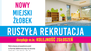 Zielonka - Trwa rekrutacja do Żłobka Miejskiego