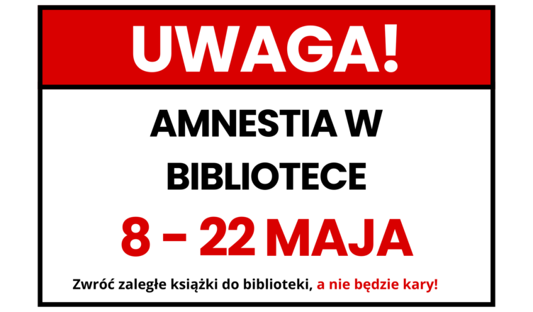 Ząbki - Amnestia w Miejskiej Bibliotece Publicznej nadal trwa