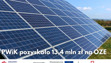 PWiK w Wołominie inwestuje w odnawialne źródła energii