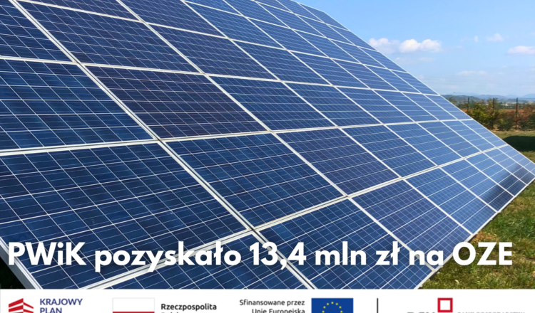 PWiK w Wołominie inwestuje w odnawialne źródła energii