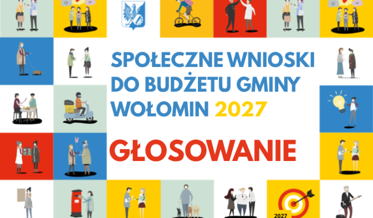 Wołomin - Rusza głosowanie na Społeczne Wnioski do budżetu Gminy Wołomin na rok 2027!