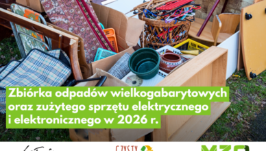 Wołomin- Zbiórka odpadów wielkogabarytowych oraz zużytego sprzętu elektrycznego i elektronicznego