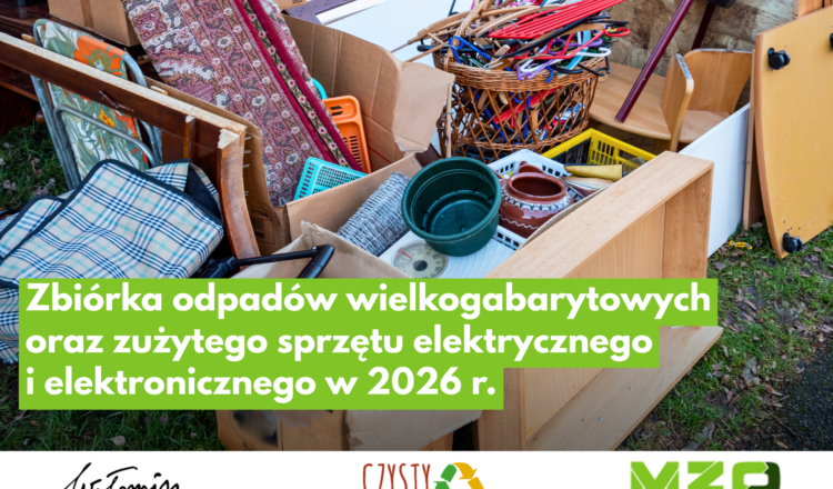Wołomin- Zbiórka odpadów wielkogabarytowych oraz zużytego sprzętu elektrycznego i elektronicznego