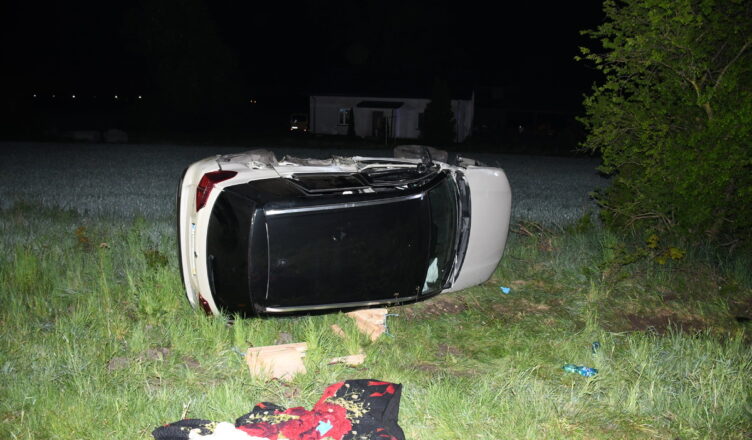 O krok od tragedii na krajowej 60-siątce w powiecie płockim
