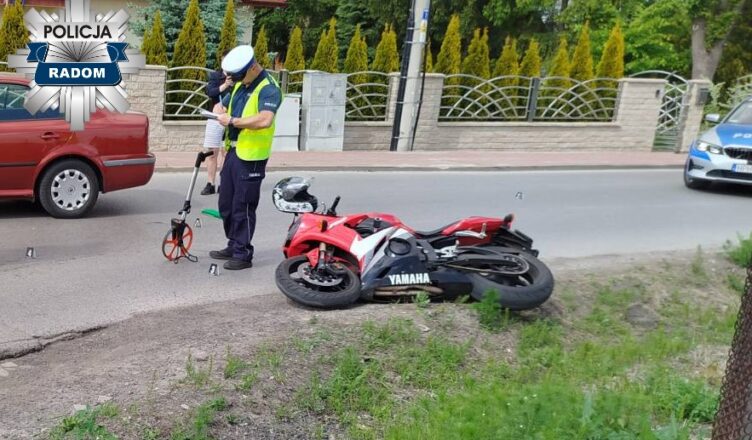 Motocyklista w szpitalu, pijany kierowca uciekł do lasu. Policja podsumowała weekend
