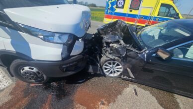 🚨 **Czarny dzień na drogach powiatu siedleckiego. 3 wypadki, 11 kolizji i ranni w szpitalach**