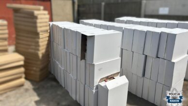 Policjanci zabezpieczyli papierosy o wartości ponad 1,7 miliona złotych