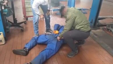 Brutalny atak na moście Świętokrzyskim