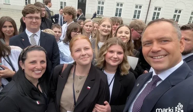 Marki - Młodzieżowa Rada w Pałacu Prezydenckim