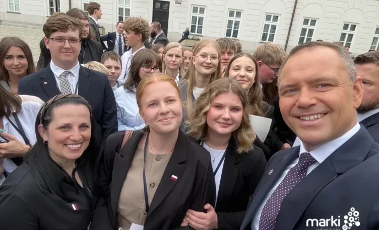 Marki - Młodzieżowa Rada w Pałacu Prezydenckim