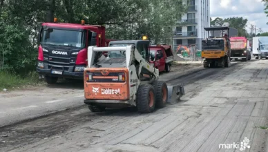 Marki - Remont cząstkowy ulicy Słonecznej