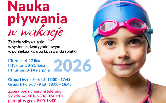 Wołomin - Wakacyjna nauka pływania. Ruszają zapisy.