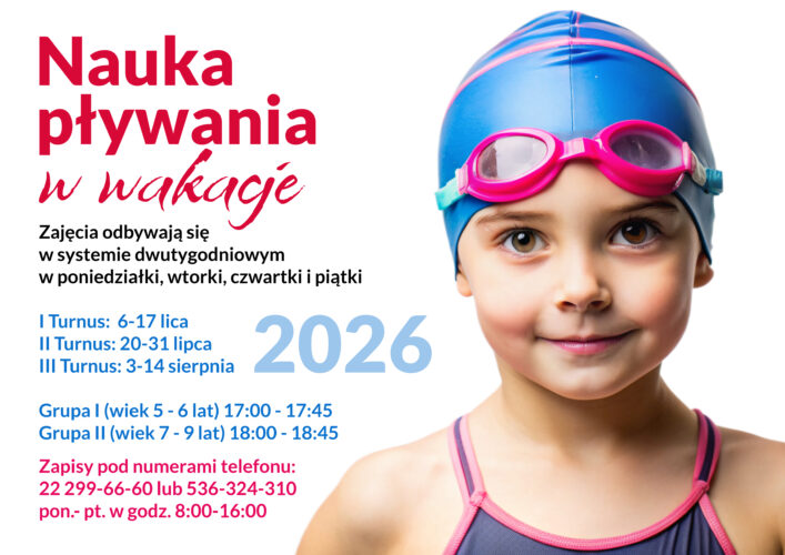 Wołomin - Wakacyjna nauka pływania. Ruszają zapisy.
