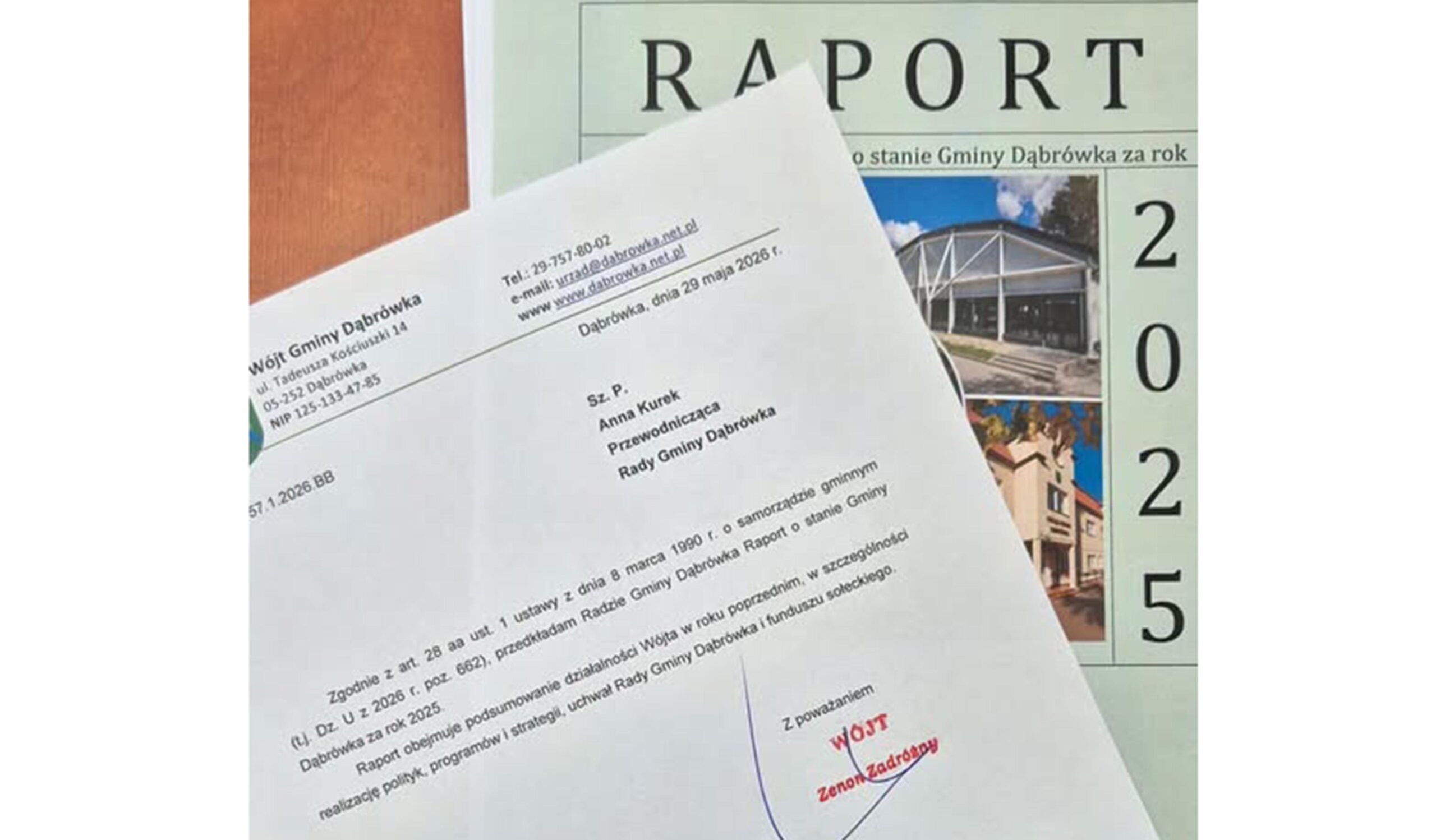 Gmina Dąbrówka podsumowuje 2025 rok. Wyższe dochody, rekordowe inwestycje i mniejsze zadłużenie