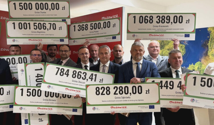 Gmina Dąbrówka z dofinansowaniem na rozwój ekologicznej infrastruktury