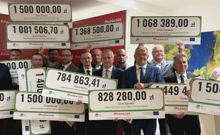 Gmina Dąbrówka z dofinansowaniem na rozwój ekologicznej infrastruktury