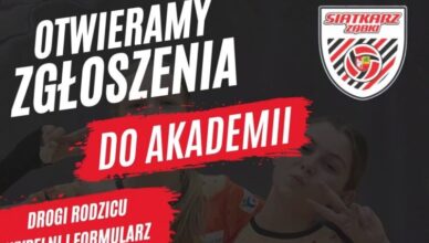 KS Siatkarz Ząbki otwiera zgłoszenia do Akademii Siatkarza na sezon 2026/2027!