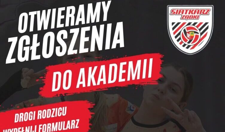 KS Siatkarz Ząbki otwiera zgłoszenia do Akademii Siatkarza na sezon 2026/2027!