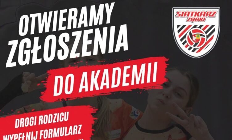 KS Siatkarz Ząbki otwiera zgłoszenia do Akademii Siatkarza na sezon 2026/2027!