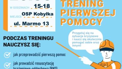 Kobyłka - 20 czerwca - Krajowy Trening Pierwszej Pomocy