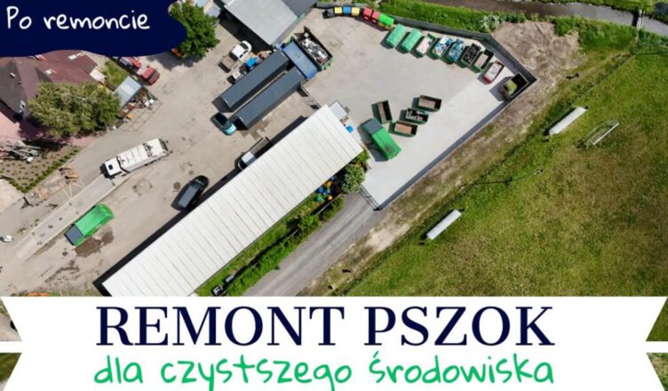 PSZOK w Tłuszczu po modernizacji. Ma być wygodniej, bezpieczniej i bez zbędnego manewrowania