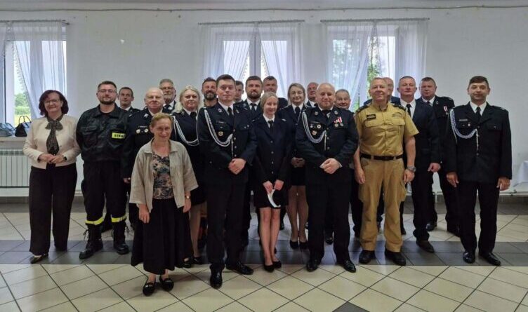 Nowe władze Oddziału Miejsko-Gminnego ZOSP RP w Jadowie wybrane