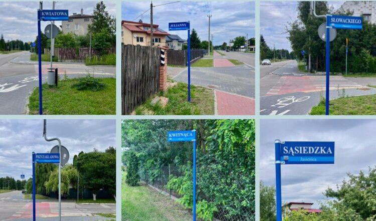 Nowe tabliczki porządkują przestrzeń gminy Tłuszcz