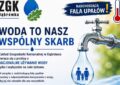 Gmina Dąbrówka apeluje o rozsądne korzystanie z wody.