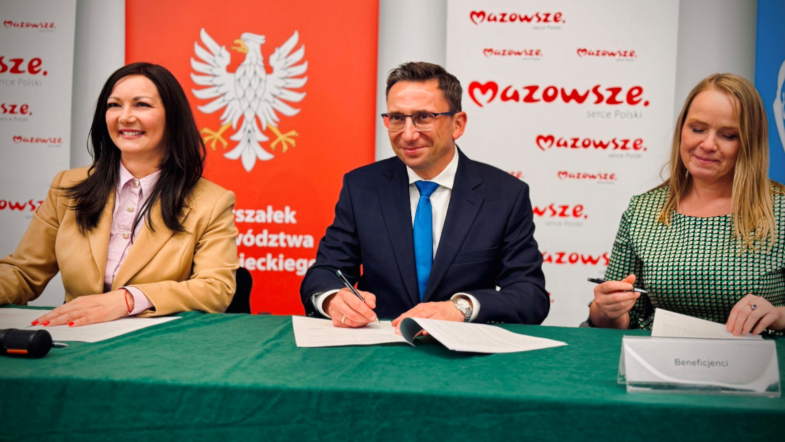 Klembów - Dofinansowanie z budżetu Województwa Mazowieckiego na realizację dwóch inwestycji