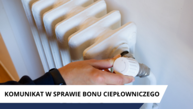 Wołomin - Komunikat Burmistrza w sprawie bonu ciepłowniczego