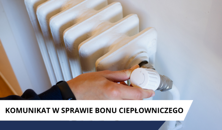 Wołomin - Komunikat Burmistrza w sprawie bonu ciepłowniczego