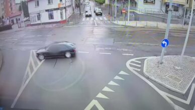 Driftował BMW w centrum Ostrołęki – stracił prawo jazdy