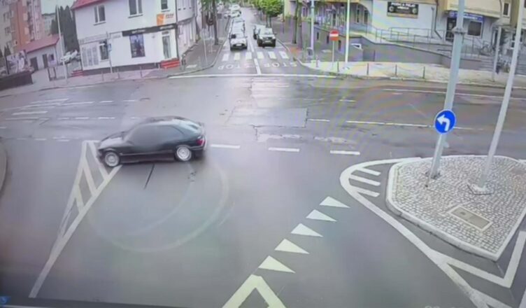 Driftował BMW w centrum Ostrołęki – stracił prawo jazdy