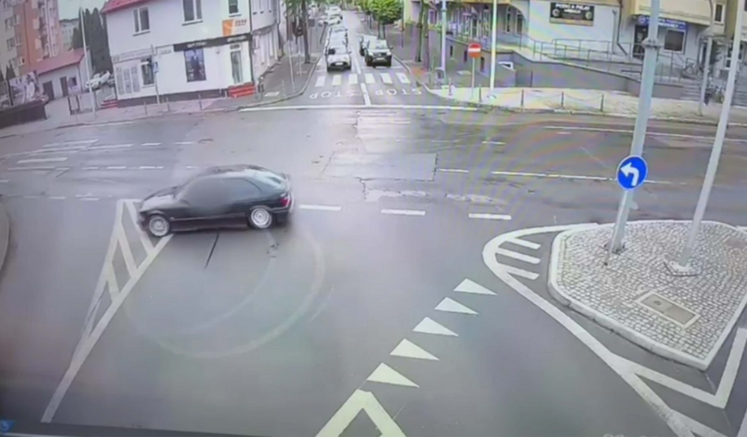 Driftował BMW w centrum Ostrołęki – stracił prawo jazdy