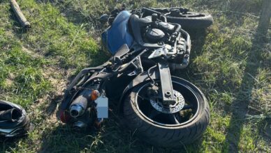 Zdarzenie z udziałem motocyklisty - apel o rozwagę i przestrzeganie przepisów