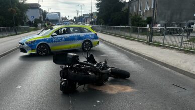 Groźna kolizja na ul. Płockiej. Sprawca miał 3,5 promila