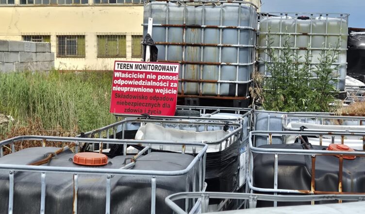 20 tysięcy ton niebezpiecznych odpadów w Wołominie. Potrzeba około 200 mln zł i pilnych decyzji