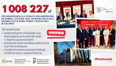 Ponad milion złotych na modernizację DPS w Zielonce. Powiat podpisał umowę na ważną inwestycję