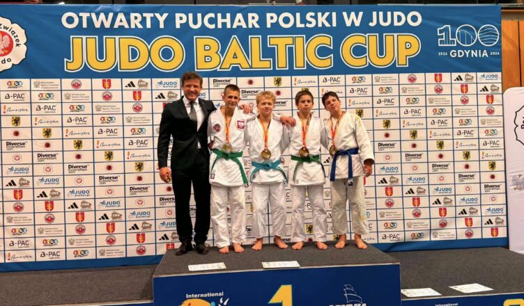 Rekiny SameJudo zdominowały Baltic Cup w Gdyni. Klub zajął pierwsze miejsce w klasyfikacji generalnej