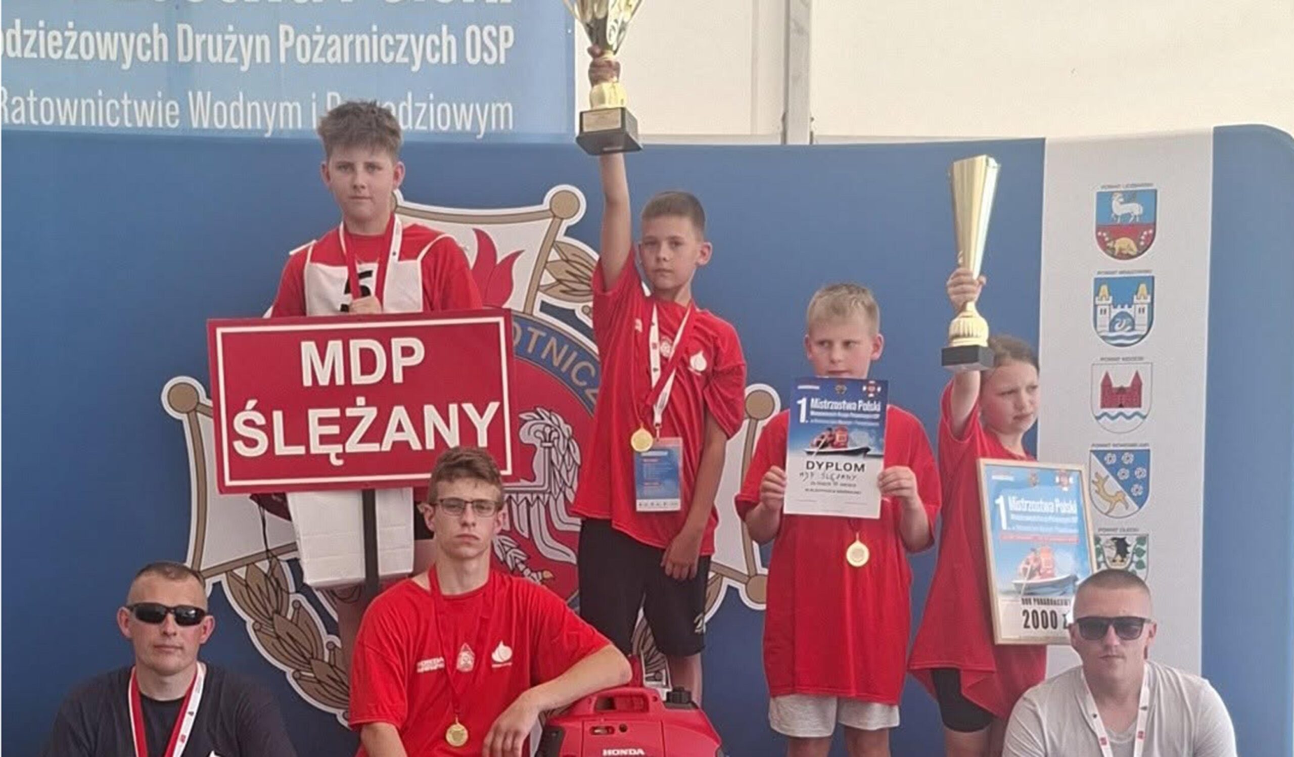 Młodzi druhowie ze Ślężan na podium mistrzostw Polski. Mazowsze reprezentowali jako jedyni