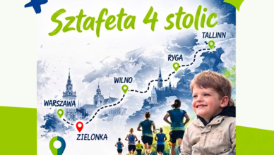 Charytatywna Sztafeta 4 Stolic przebiegnie przez Zielonkę