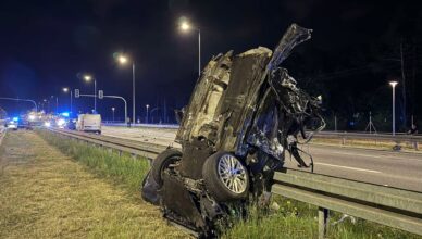Prokuratura chce aresztu dla kierowcy po śmiertelnym wypadku na DW631. Zginęły dwie osoby.