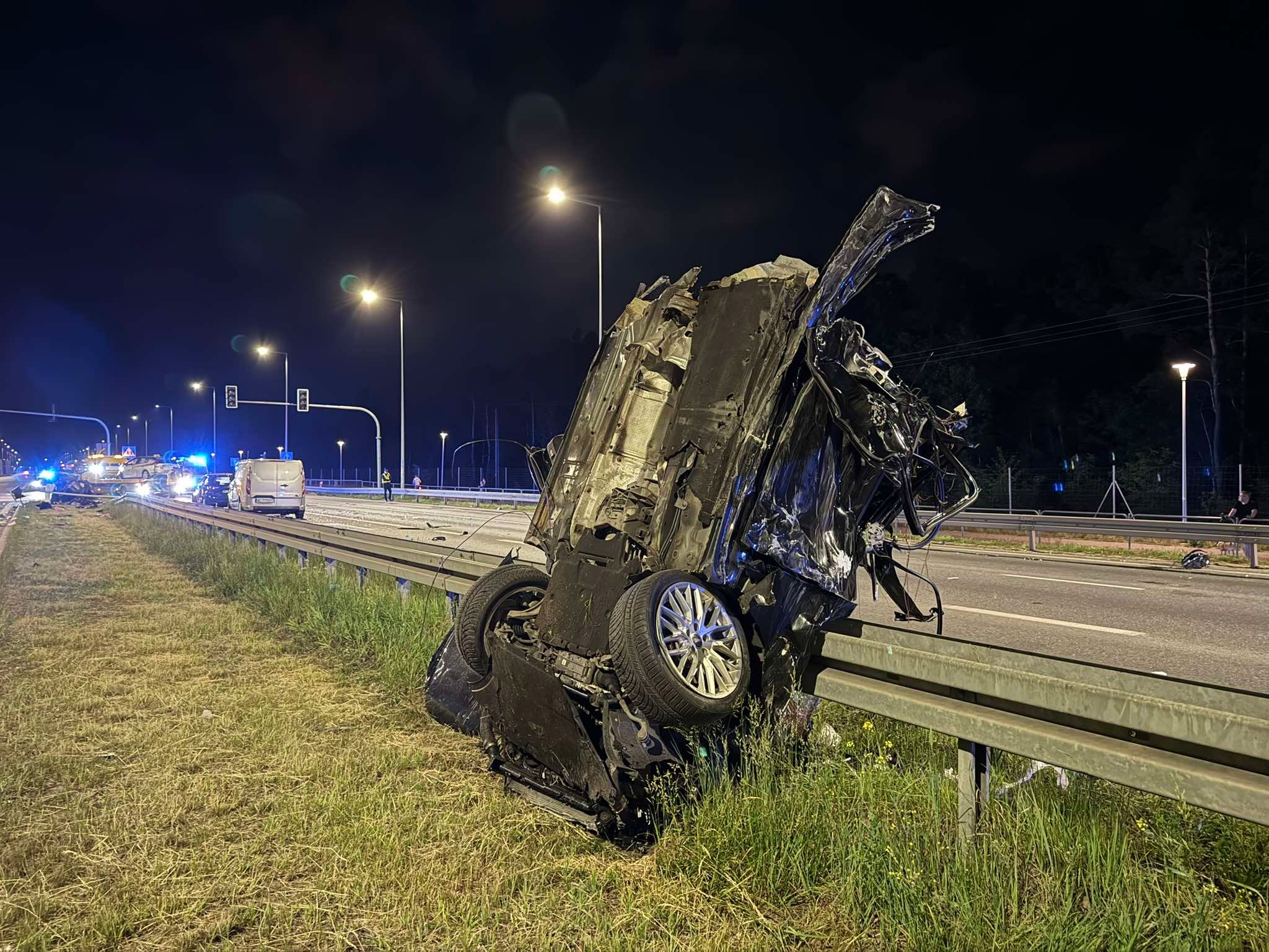 Prokuratura chce aresztu dla kierowcy po śmiertelnym wypadku na DW631. Zginęły dwie osoby.