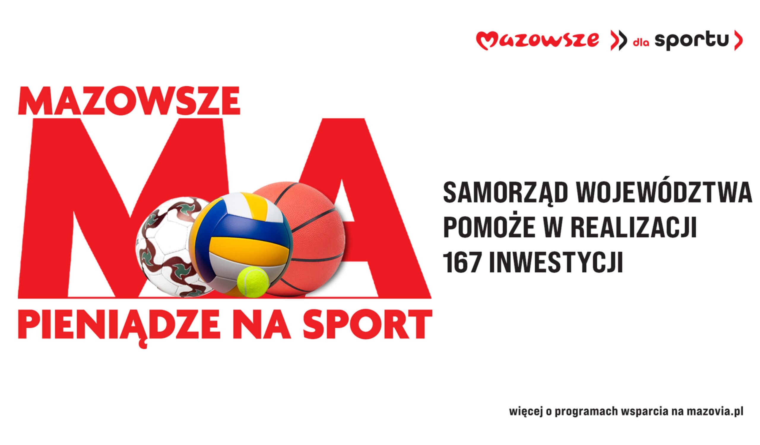 Ponad 4,6 mln zł na 18 obiektów sportowych w regionie warszawskim zachodnim
