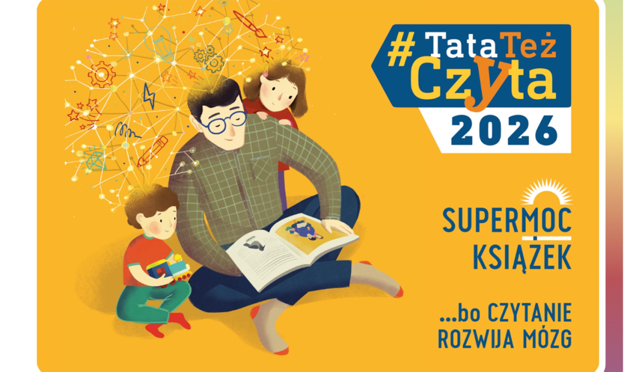 Tata też czyta! Biblioteka w Wołominie zaprasza do wyjątkowego konkursu fotograficznego